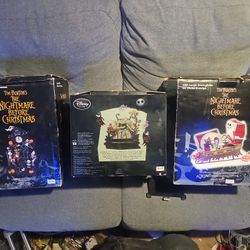 Nightmare Before Christmas Snow Globes 