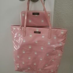 Kate Spade Purse/Bag With Matching Wallet 