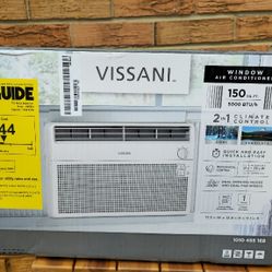 5,000 BTU 115-Volt Window Air Conditioner for 150 sq. ft Rooms with Dehumidifier in White