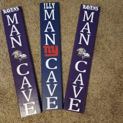 30 x 5 Wooden Sports Signs
