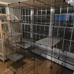 Large Animal Cage. Cats, Birds, Ferrets
