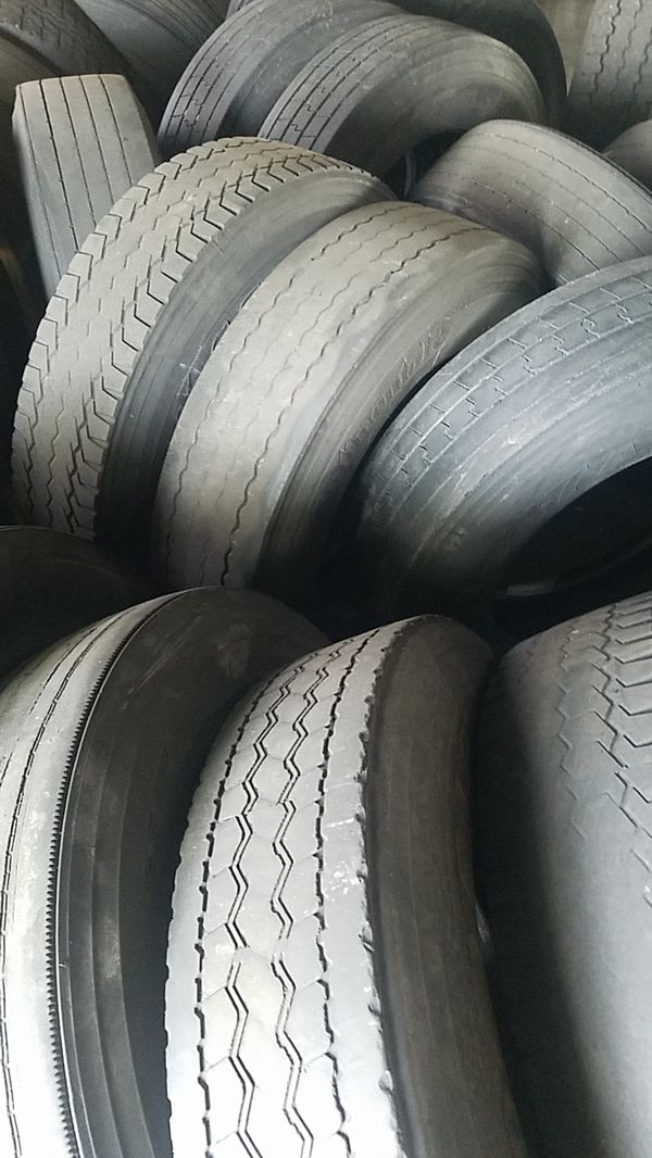 Semi truck tires lo pro 22.5 and 11r 22.5 for Sale in Tampa, FL OfferUp