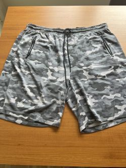 Grey Camo Men’s Shorts