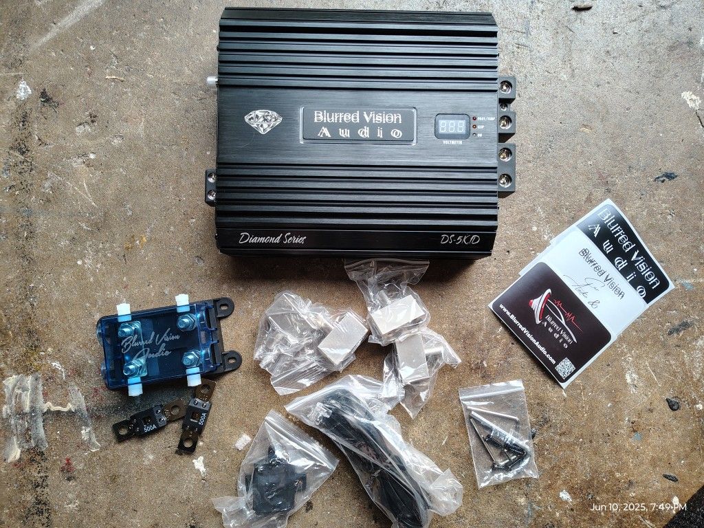 Blurred Vision Audio Diamond Series DS-5K.1D 5000RMS 1 Ohm