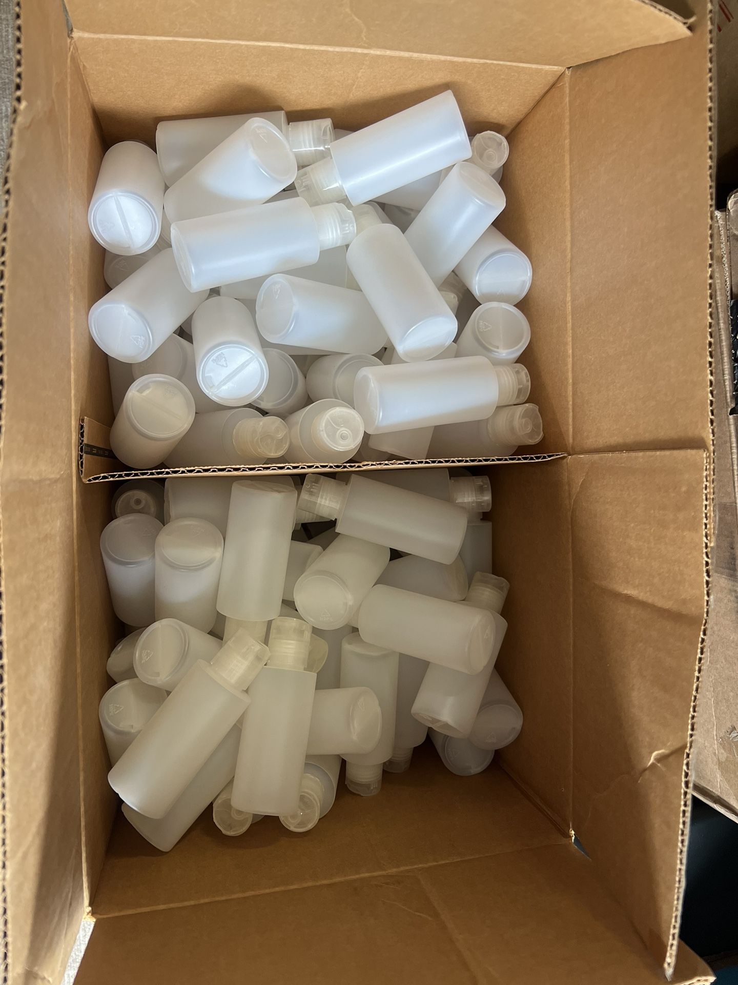Box Of Travel Size Bottles