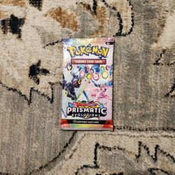 Pokemon Prismatic Pack Opened