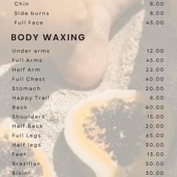Facial And wax