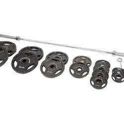 300 Lbs Olympic Weight Set