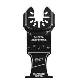 Milwaukee 1-3/8 in. Carbide Universal Fit Extreme Wood and Metal Cutting Multi-Tool Oscillating Blade (4-Pack)
