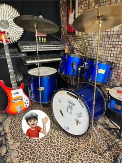 🔥 Adult Drum Set COMPLETE Drums