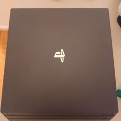 Ps4 Pro with 2 Controller Video Game
