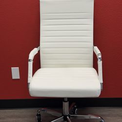 Brand New White Office chair