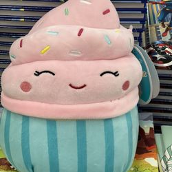 cupcake squishmallow 8”