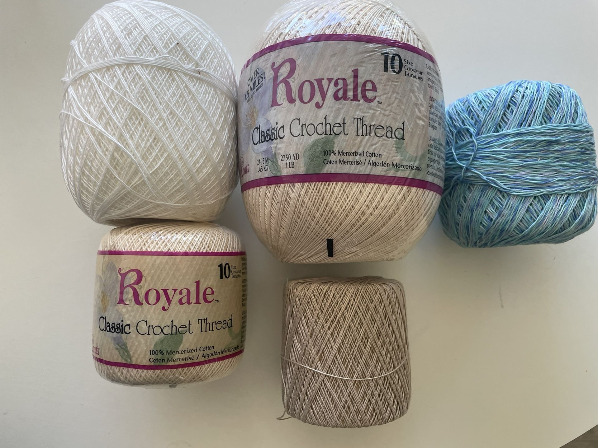 Crochet Thread 2lbs Size 10