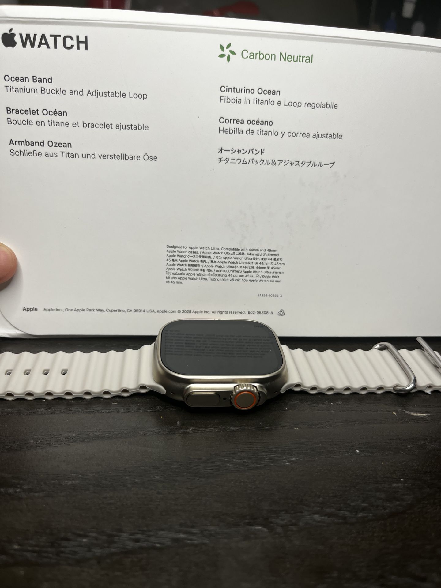 Apple Watch Ultra 2 49mm Silver Band *Brand New*