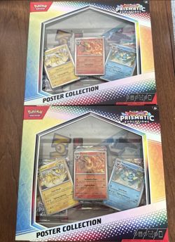 Pokémon TCG Prismatic Evolutions Poster Collection Box