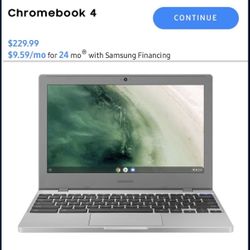 Samsung Chromebook Laptop