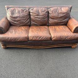 Leather Sofa 