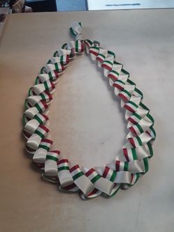 graduation ribbon Leis