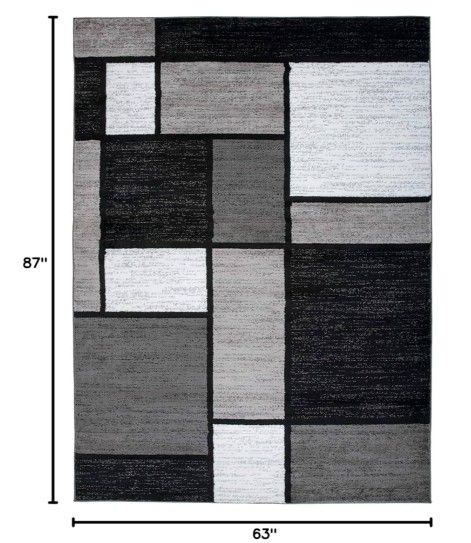 Contemporary Block Rug