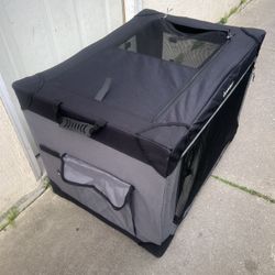 LE SURE DOG CRATE PORTABLE SIZE 30c21x21