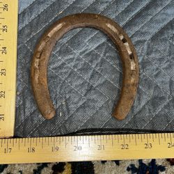 Antique Iron  Horse Shoe Good Luck 
