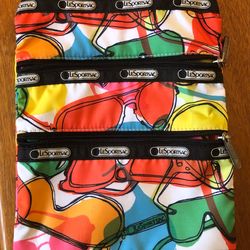 Lesportsac Triple Zip Pouch