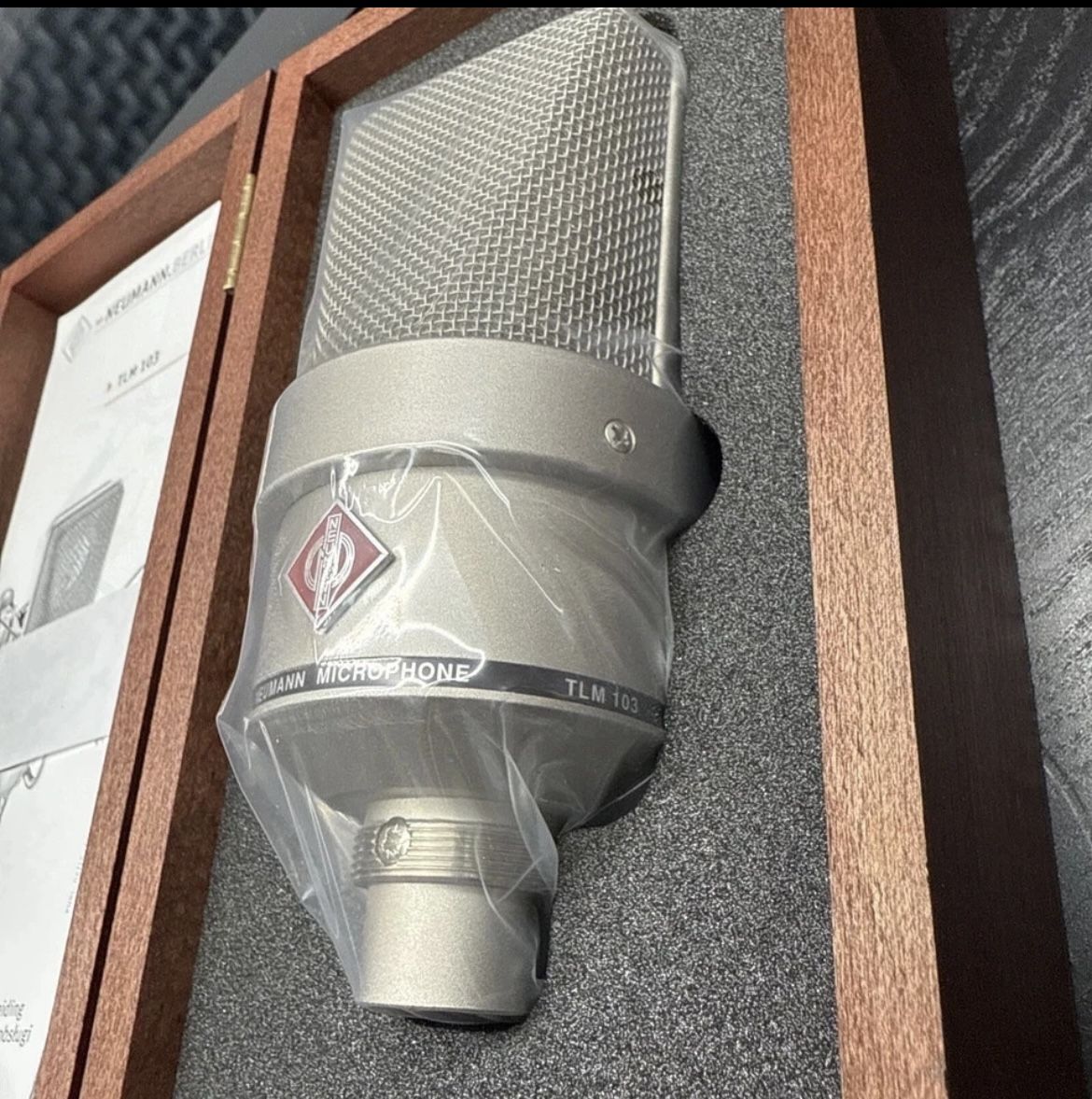 Neumann TLM 103 Wired Condenser Microphone 008545 (NEW W/ BOX)