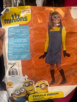 Minion girl ! Size 3yrs old girl