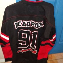 Deadpool Marvel Sports Jersey Football Hockey NFL NHL