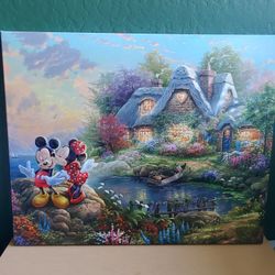 One Of A Kind Disney Canvas 