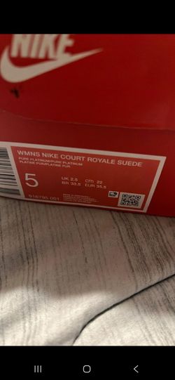 Nike Court Royale Suede Women's Size 5