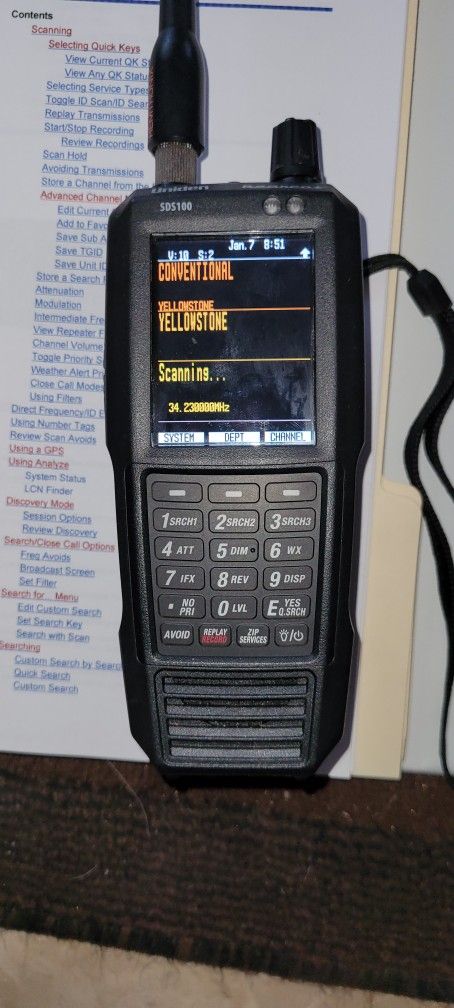 Uniden Bearcat SDS100 Digital Trunking Police Scanner (As New w/ Upgrades & Extras)