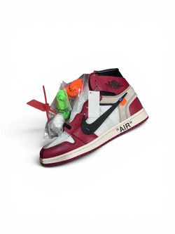 #Off-White x AJ1 Shipped  w/ Receipt 🧾