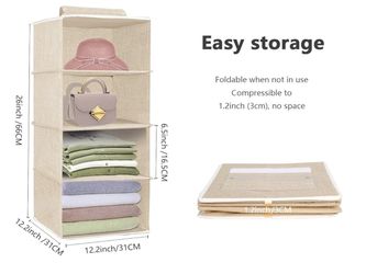 New Hanging Closet Organizer (Set Of 2)