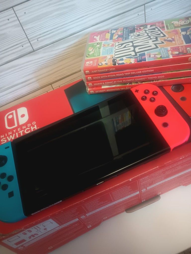 Nintendo Switch + Games