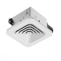 Commercial Electric 50 CFM Ceiling Mount Room Side Installation Bathroom Exhaust Fan, ENERGY STAR