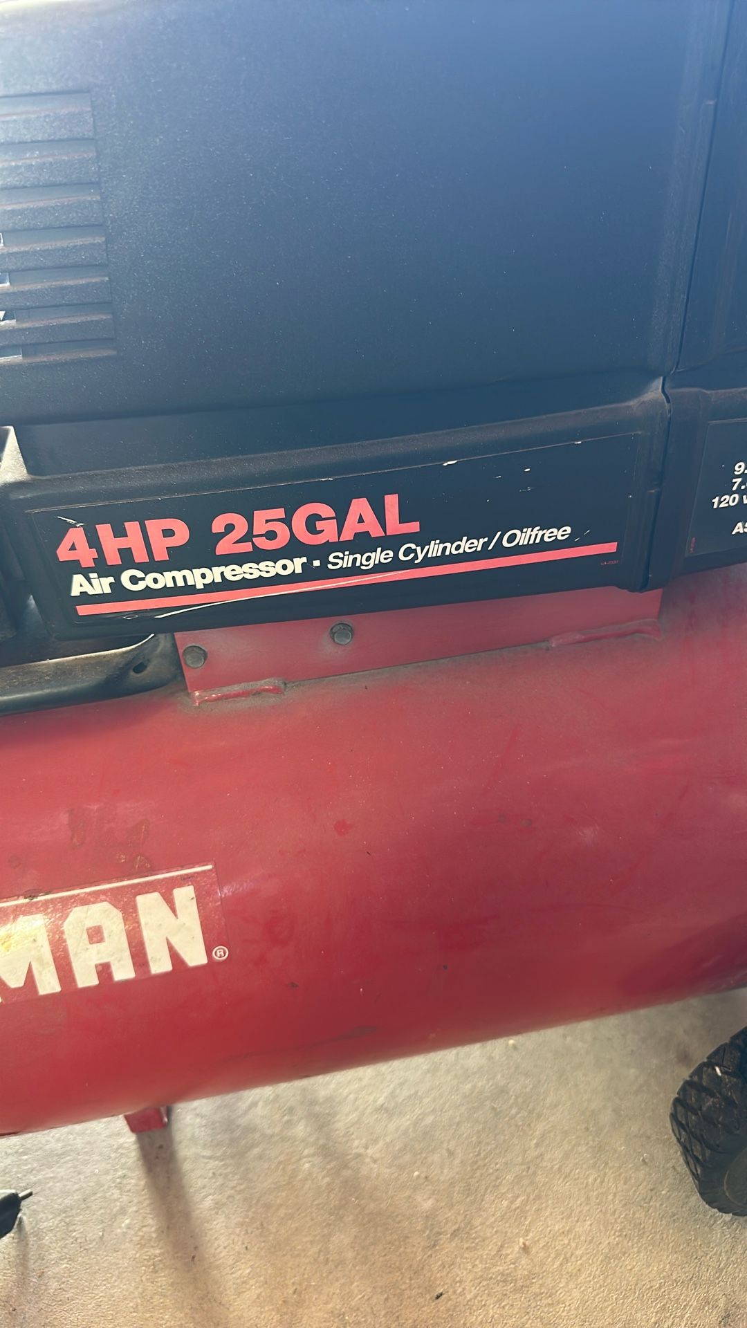 Craftsman Air Compressor 