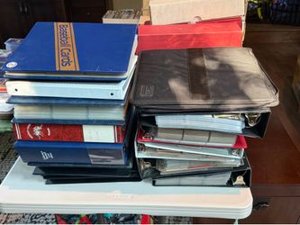 Sports card and magazine collection for sale