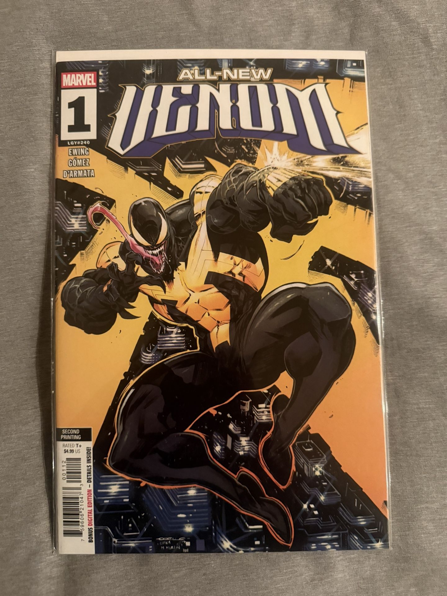 All New Venom #1 Second Printing