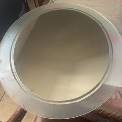 Two Beautiful Nice Sliver Metal Mirror Available