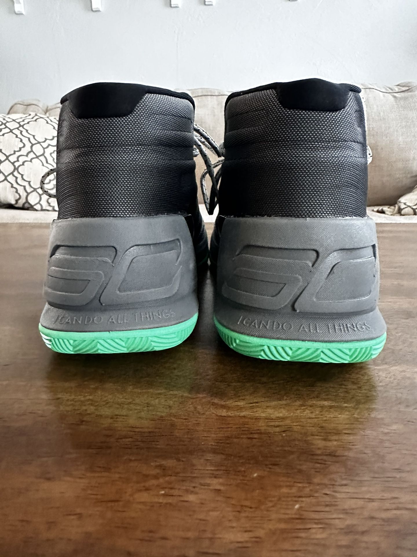 Under Armour Curry Gray Matter Green