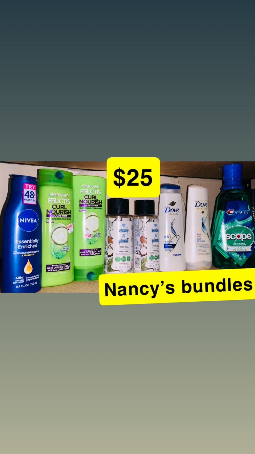 Shampoo/ Conditioner Bundle $25 For All 