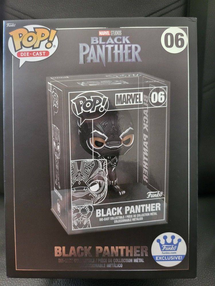 Funko Pop Black Panther Die-Cast #06 (No Chase)