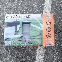 Flowclear Poll Pump Filter Set