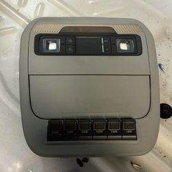 Ford F-(contact info removed) Overhead Console with Auxiliary Upfitter Switches