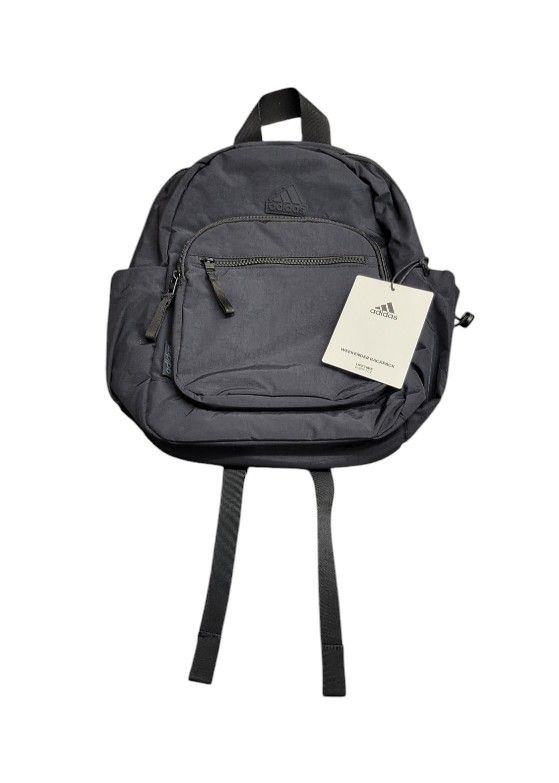 Adidas Weekender Backpack One Size Unisex Laptop Sleeve Black Travel Bag