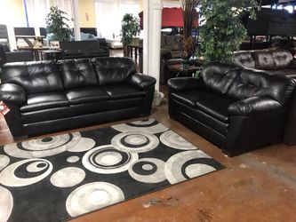 Brand new bonded leather sofa and love seat