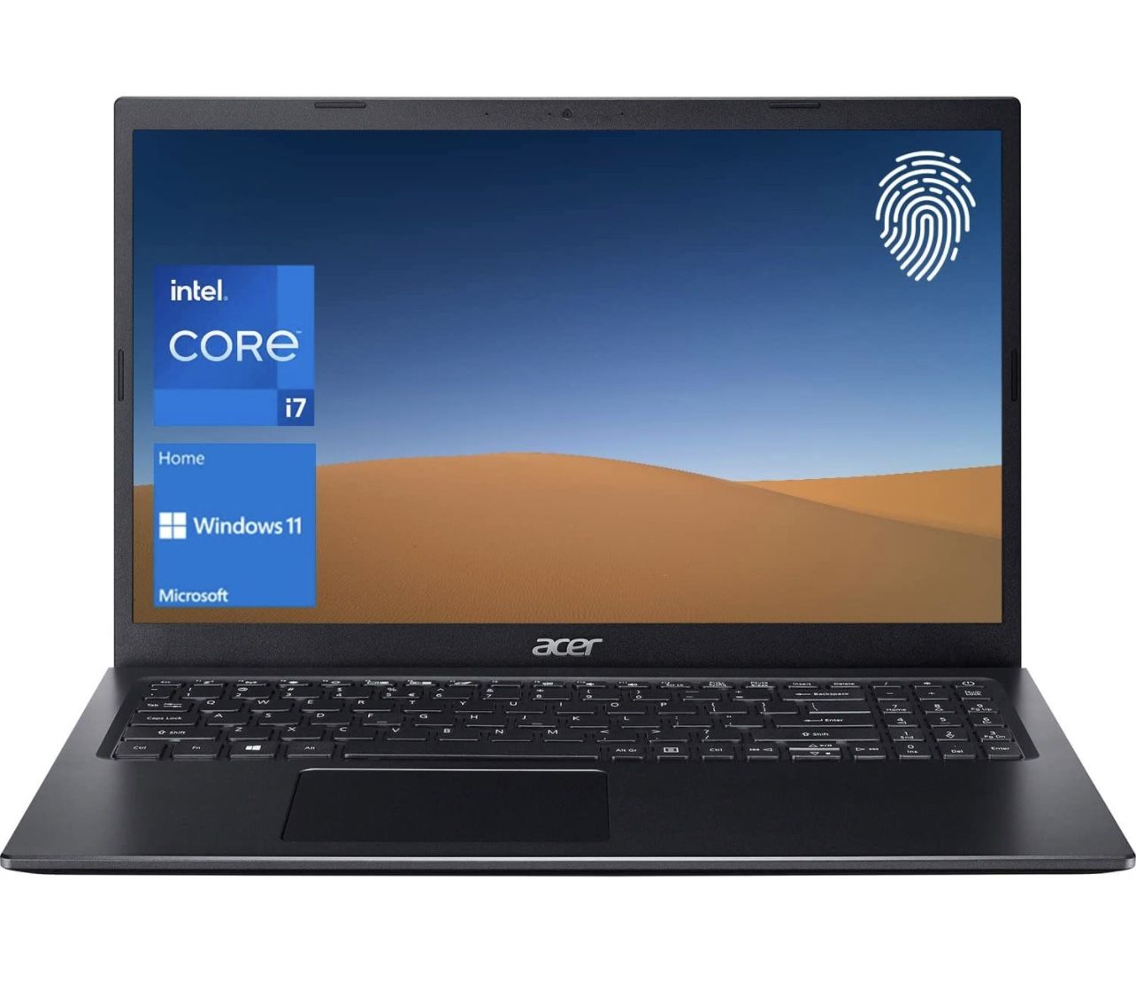 Acer Aspire 5 15.6 FHD Notebook Laptop, Intel Core i7-1165G7 Processor, 20GB RAM, 1TB PCIe SSD, Webcam, Backlit Keyboard, Fingerprint Reader, Wi-Fi 6,