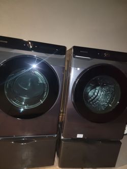 Samsung washer and dryer set electric